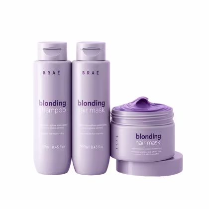 Imagem do produto Kit Braé Stages Blonding Home Care (3 Produtos)