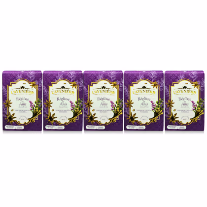 Imagem do produto Kit Sabonete Réglisse et Anis: Alcaçuz e Anis - 5 unidades