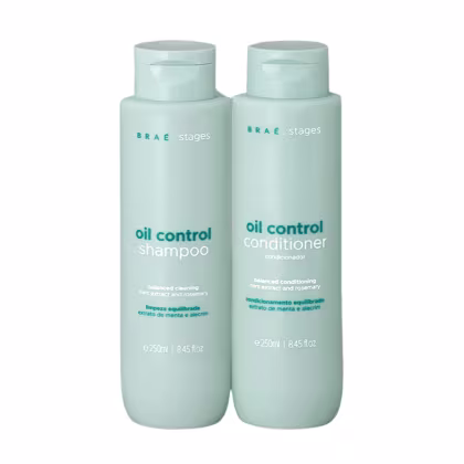 Imagem do produto Kit Braé Stages Oil Control – Equilíbrio para Cabelos Oleosos (2 Produtos)