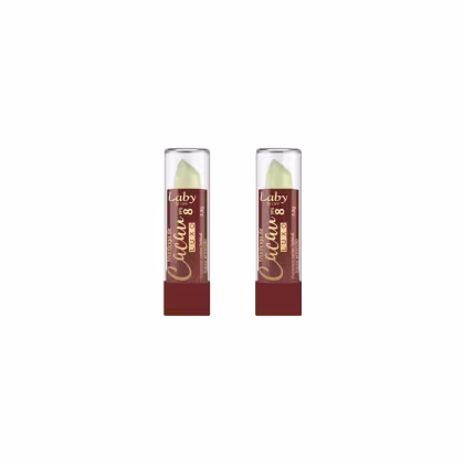 Imagem do produto Laby Manteiga de Cacau FPS8  Luxo 3,3g Kit c/ 2