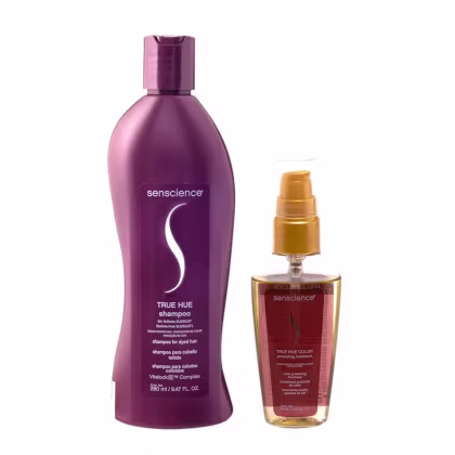 Imagem do produto Kit Senscience True Hue Shampoo 280ml + Sérum 55ml