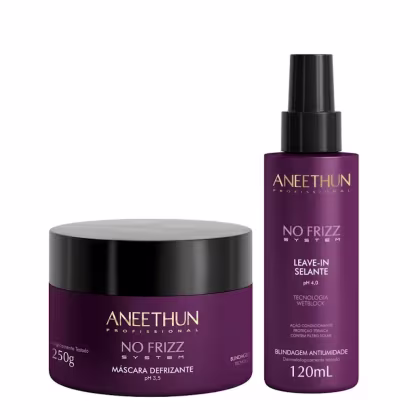 Imagem do produto Kit Aneethun No Frizz  Máscara 250g + Leave In Selante 120ml