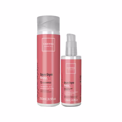 Imagem do produto Kit Cadiveu Essentials Bye Bye Frizz Shampoo + Leave-In