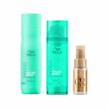 Imagem do produto Kit Wella Professionals Invigo Volume Boost - Shampoo e Máscara + Óleo