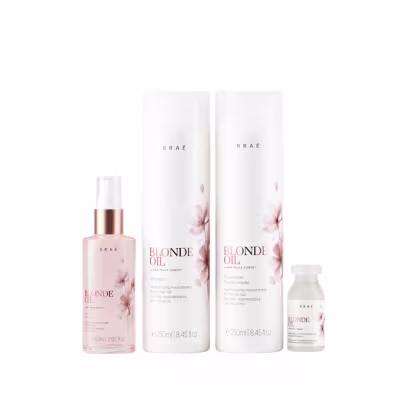 Imagem do produto Kit Braé Blonde Oil By Ana Paula Siebert - Shampoo 250ml + Condicionador 250ml + Óleo 60ml + Ampola 13ml