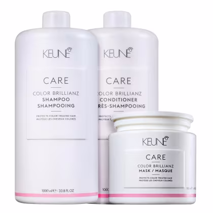 Imagem do produto Kit Keune Color Brillianz - Shampoo 1L + Condicionador 1L + Máscara 500ml