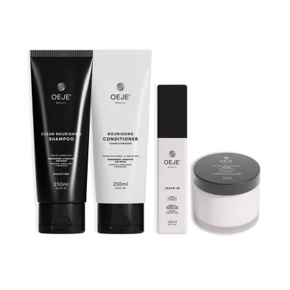 Imagem do produto Oeje Brazil Kit Nutrição Completa - Shampoo 250ml + Condicionador 250ml + Leave-in 120ml + Máscara 200g