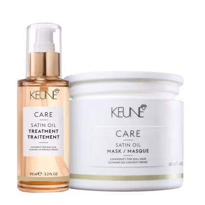 Imagem do produto Kit Keune Care Satin Oil Máscara 200ml + Óleo 95ml