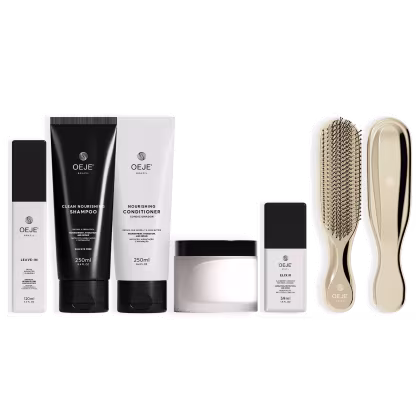 Imagem do produto Oeje Brazil Kit Ritual - Shampoo 250ml + Condicionador 250ml + Máscara 200g + Leave in 120ml + Elixir 59 ml + Escova