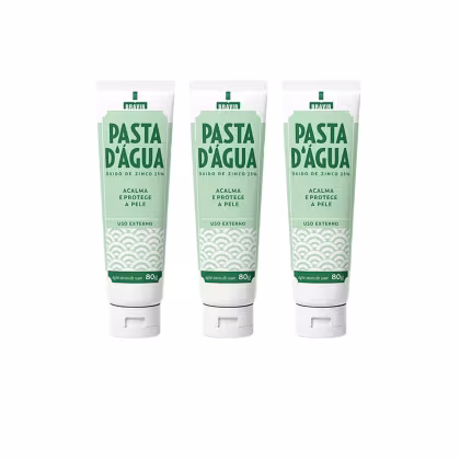 Imagem do produto Pasta D'Água Bravir 80g  KIT c/ 3 un