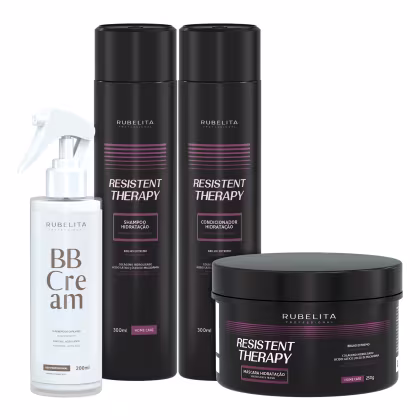 Imagem do produto Kit Resistent Therapy Alto Impacto Hidratação + BB Cream