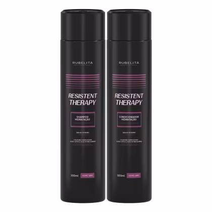 Imagem do produto Kit Hidratação Home Care Resistent Therapy Tecnologia ATH (Shampoo + Condicionador) Rubelita