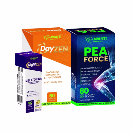Imagem do produto Kit DayZen + NightZen + PEA Force - Avanti Supplements