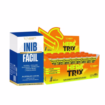 Imagem do produto Kit Hepatoprotetor Hepatrix 48un + Inibidor de Apetite Inibfácil - Avanti Supplements