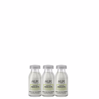 Imagem do produto Kit Felps Professional Cachos Azeite de Abacate - Ampola Potencializador 3x15ml