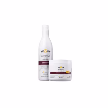 Imagem do produto Kit Nutritive Shampoo 500ml e Máscara 500ml - Yellow