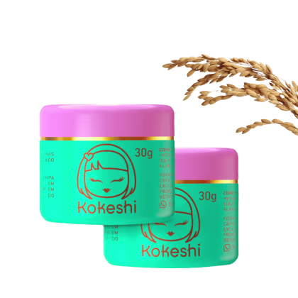 Imagem do produto Super Kit 2 Creme Facial Pele de Porcelana Kokeshi Milagre do arroz Pele de Vidro