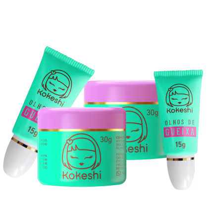 Imagem do produto Super Kit Renovadores Faciais Kokeshi Hdratação Renovação