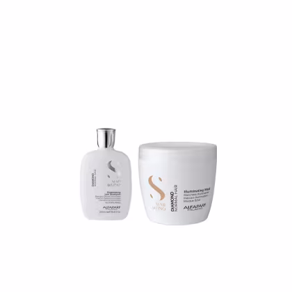 Imagem do produto Kit Diamond Shampoo 250ml e Máscara 500ml - Alfaparf