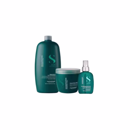 Imagem do produto Kit Reconstruction Shampoo, Máscara e Fluído - Alfaparf