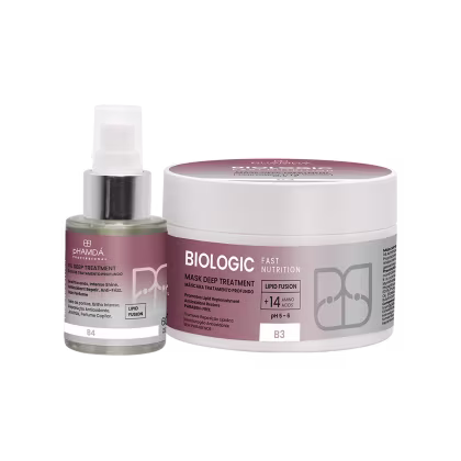 Imagem do produto Kit pHAMDÁ Professional Biologic Fast Nutrition (2 Produtos) Sérum 60ml e Máscara 250g