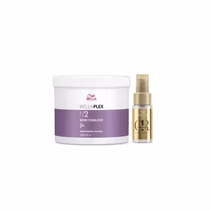 Imagem do produto Kit Máscara BlondorPlex N°2 500ml e Oil Reflections 30ml