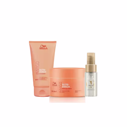 Imagem do produto Kit Leave-in Frizz Control Cream, Máscara e Oil Reflections Light