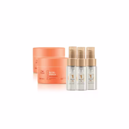 Imagem do produto Kit 2 Máscaras Nutri Enrich 150ml e 3 Oil Reflections Light 30ml