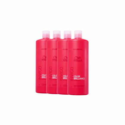 Imagem do produto Kit 4 Color Brilliance Shampoo 1L - Wella