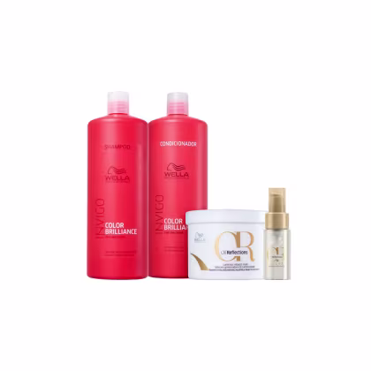 Imagem do produto Kit Shampoos, Condicionador, Máscara e Oil Reflections 100ml