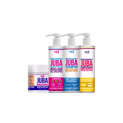 Imagem do produto Kit Widi Care Juba Hidro-Nutritiva Quadruple (4 Produtos)