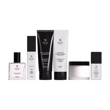 Imagem do produto Oeje Brazil Kit Sense - Shampoo 250ml + Condicionador 250ml + Máscara 200g + Leave-in 120ml + Elixir 59 ml + Perfume 50m