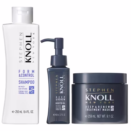 Imagem do produto Kit Stephen Knoll Form & Control - Shampoo 250ml + Máscara Deep 259ml + Óleo Deep 80ml
