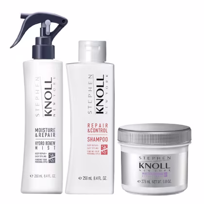 Imagem do produto Kit Stephen Knoll Repair & Control - Shampoo 250ml + Máscara Damage 276ml + Leave-in Moisture 250ml