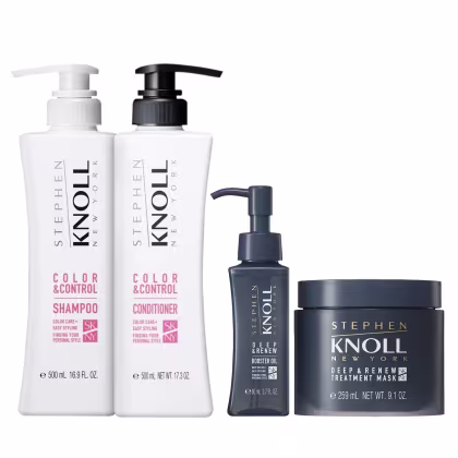 Imagem do produto Kit Stephen Knoll Color & Control - Shampoo 500ml + Condicionador 500ml + Máscara Deep 259ml + Óleo Deep 80ml