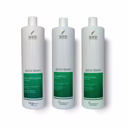 Imagem do produto Kit Detox Terapy Shed: Limpeza Profunda Controle da Oleosidade e Caspa Pro