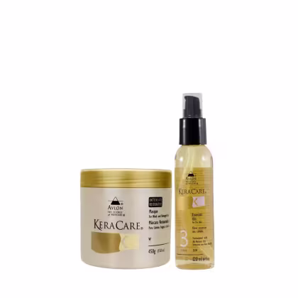 Imagem do produto Kit Avlon KeraCare Intensive Restorative - Máscara 450g + Óleo Essencial 120ml
