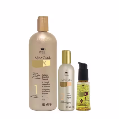 Imagem do produto Kit Avlon KeraCare - Shampoo Hydrating 950ml + Leave-in 120ml + Oil Supreme S.O.S 60ml
