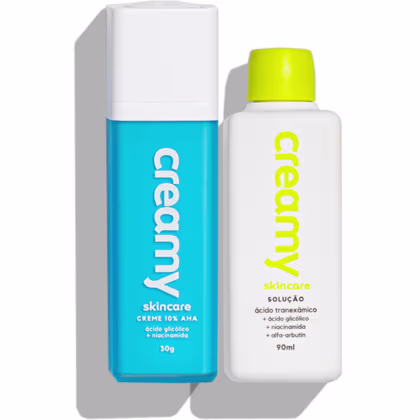 Imagem do produto Kit Ácido Glicólico + Ácido Tranexâmico Creamy Skincare