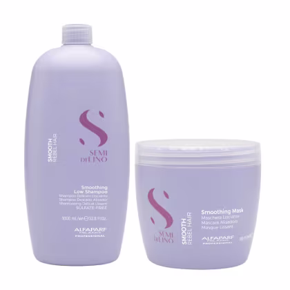 Imagem do produto Kit Hidratação Express Alfaparf Semi di Lino Smooth Grande