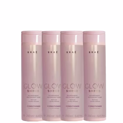 Imagem do produto Kit Braé Glow Shine Condicionador 250ml | 4 Unidades