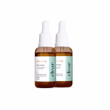 Imagem do produto Kit Clareamento 60 Dias | 2 Séruns Clear para Clarear Axilas e Área Íntima - Skintimy