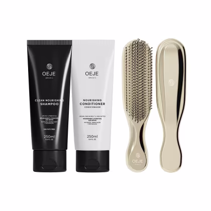 Imagem do produto Oeje Brazil Kit Trio - Shampoo 250ml + Condicionador 250ml + Escova
