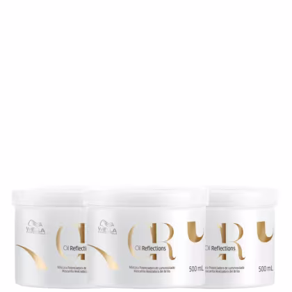 Imagem do produto Wella Professionals Oil Reflections Luminous Reboost - Máscara Capilar 500ml (3 unidades)