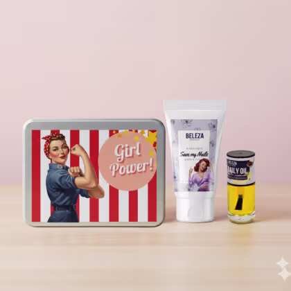 Imagem do produto Kit Girl Power mãos e pés macios +hidratante+ óleo de cravo