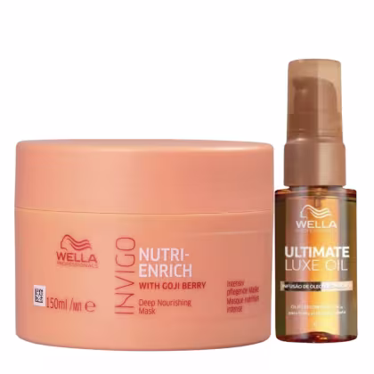 Imagem do produto Kit Wella Professionals Nutri-Enrich Ultimate Luxe Oil (2 Produtos)