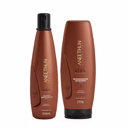 Imagem do produto Kit Aneethun Kera System - Shampoo 300ml + Recondicionador 250g
