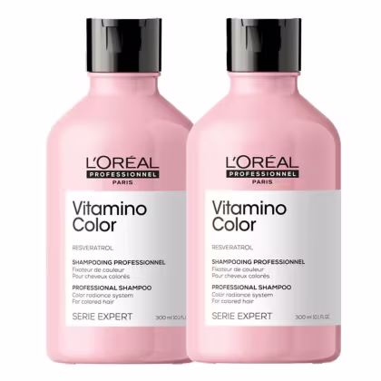 Imagem do produto Combo L'Oréal Manutenção de Cor Vitamino Color Shampoo 300ml (2 Produtos)