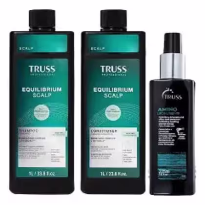 Imagem do produto Kit Truss Equilibrium Scalp - Shampoo 1L + Condicionador 1L + Amino Liponutriente 225ml