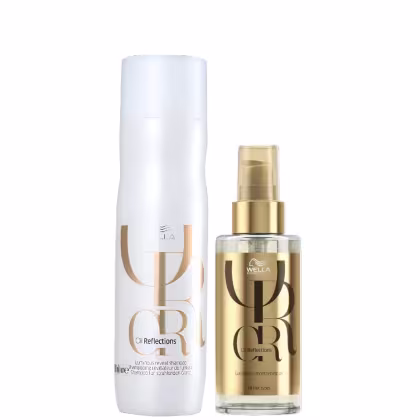 Imagem do produto Kit Wella Professionals Oil Reflections Luminous Shampoo & Óleo (2 Produtos)